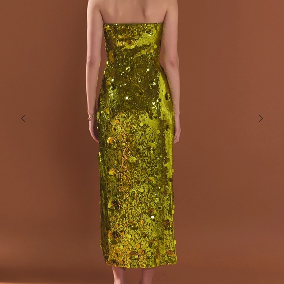 NWT Endless Rose Strapless Sequin Dress - Picture 2 of 3